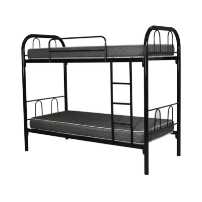 Litera Metálica Oregón Desmontable + Colchones de espuma Imperial 1 plaza