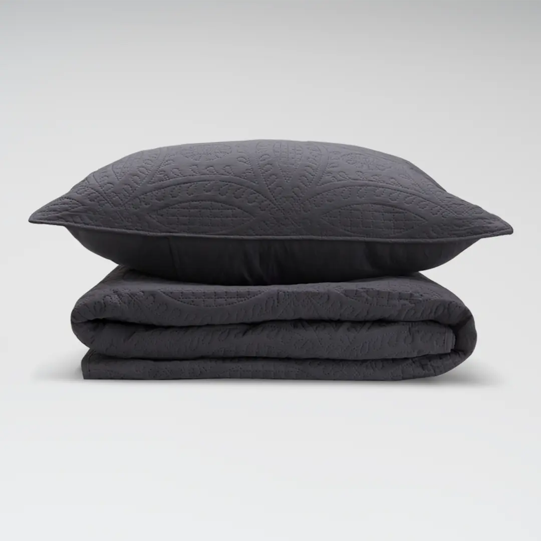 Quilt Trini Dark Gray