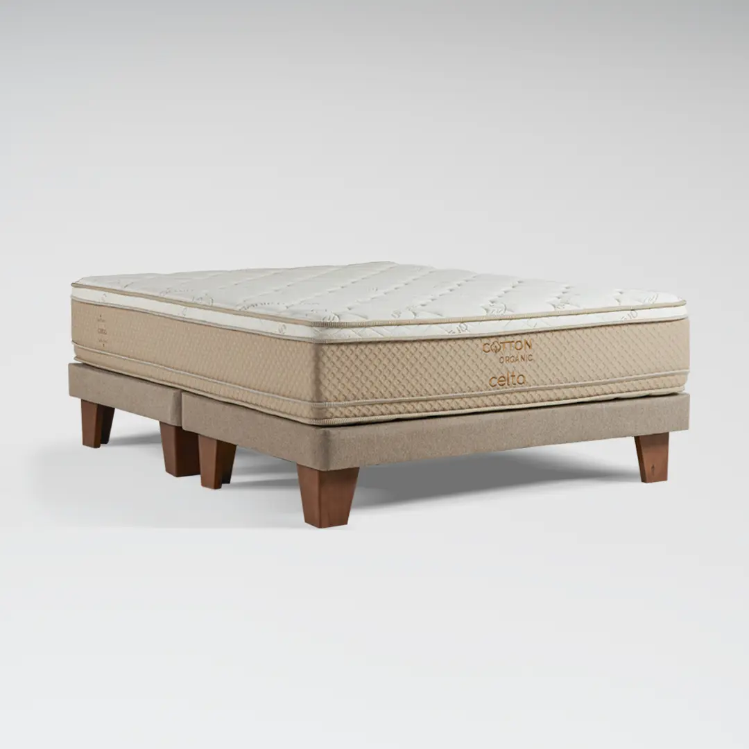 Cama Europea Súper King Cotton Organic 200x200cm