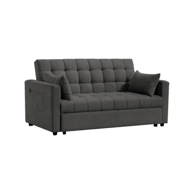 Sofá Cama Lorenzo Gris Oscuro