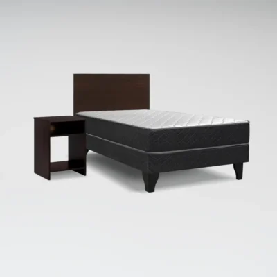 Cama Europea Génesis 1,5 Plazas + Set Cádiz