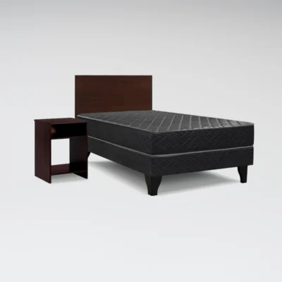 Cama Europea Génesis 1 Plaza + Set Cádiz