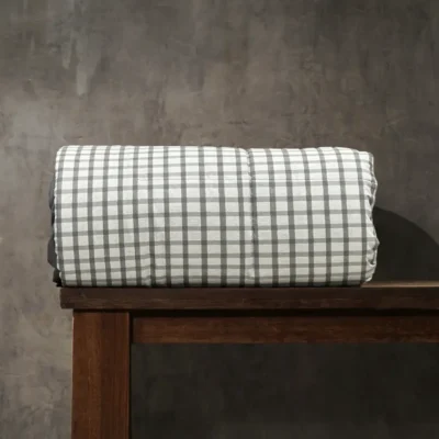 Plumón Ángeles Cuadrille Gray