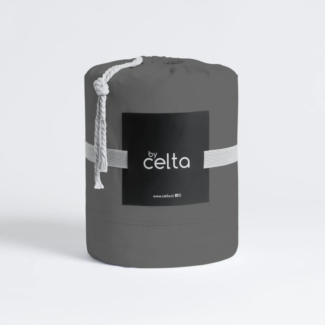 Sábanas Paloma Dark Gray 220 Hilos Fuelle Alto