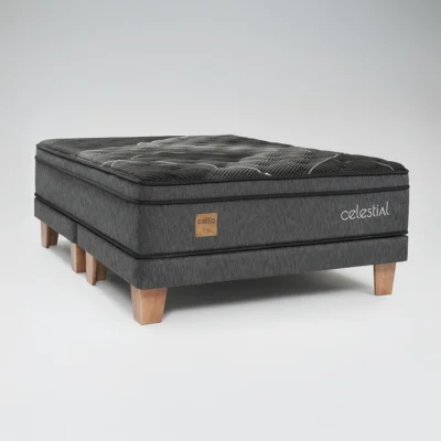 Cama Europea Celestial 2 Plazas x 2 mtrs. Base Dividida 150x200 cm