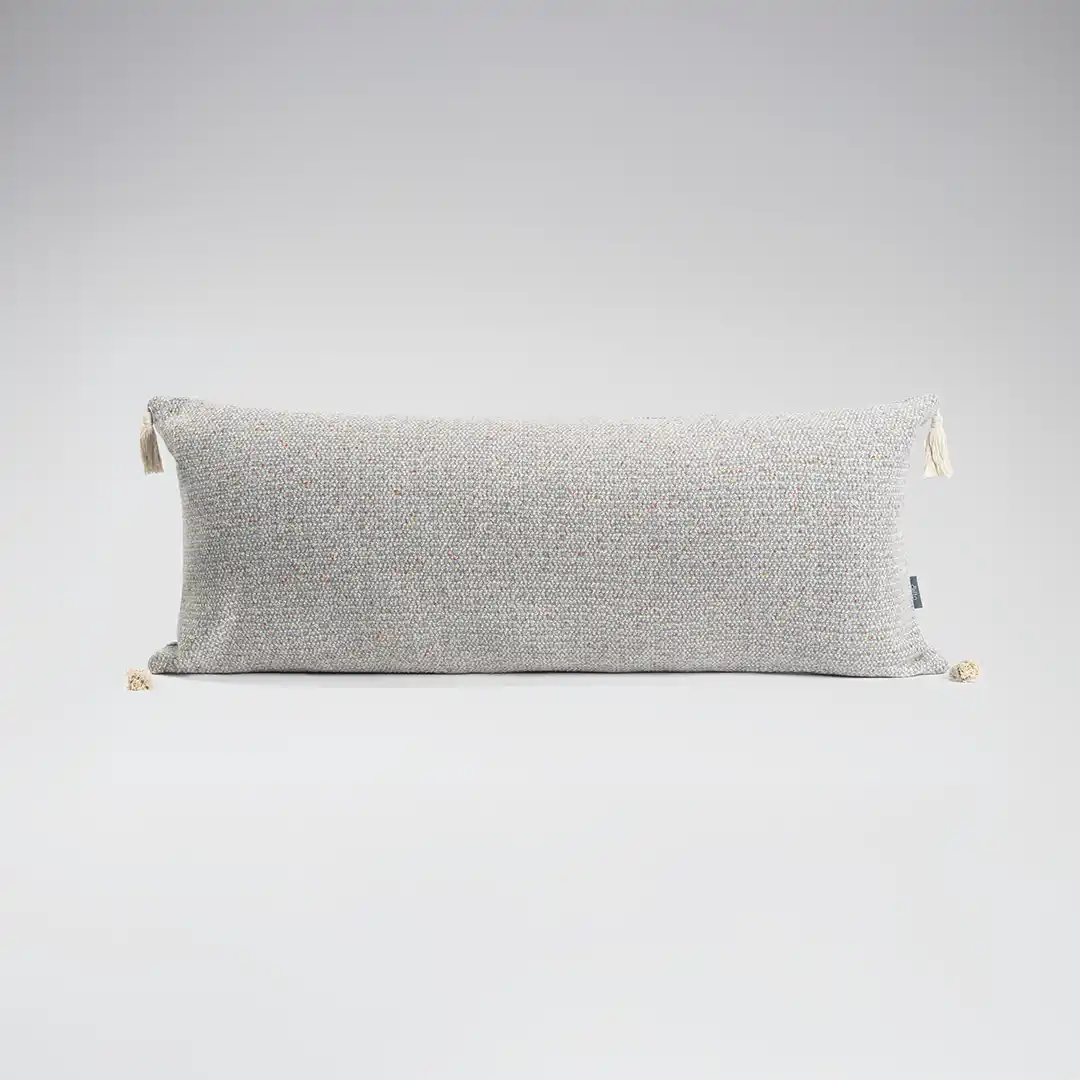 Cojin Tejido Gray 100x40 cm