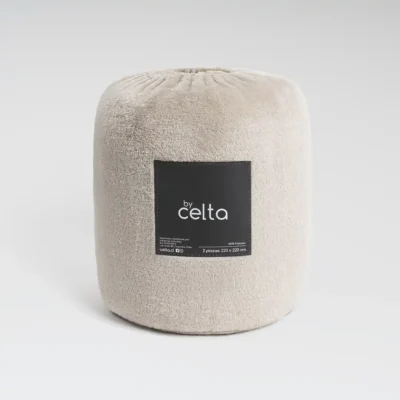 Frazada Flannel Beige