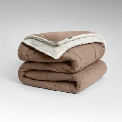 Plumón Cotelé Sherpa Camel