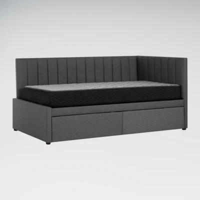 Cama Funcional Gerard Gray 1.5 plazas + Colchon Génesis