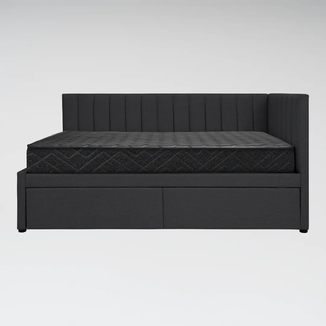 Cama Funcional Gerard Gray 1.5 plazas + Colchon Génesis