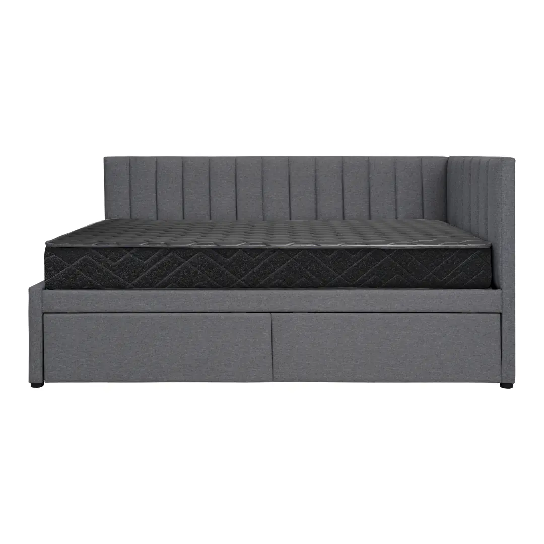 Cama Funcional Gerard Gray 1.5 plazas + Colchon Génesis
