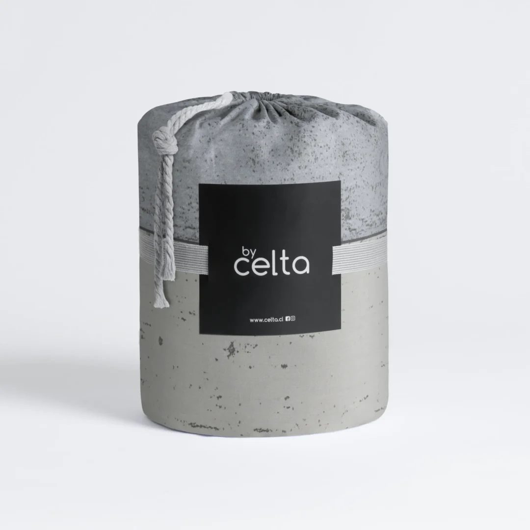 Funda Nórdica Paloma Wood Dark Gray 220 Hilos