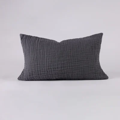 Cojin Dark Gray 53 x 33 cm
