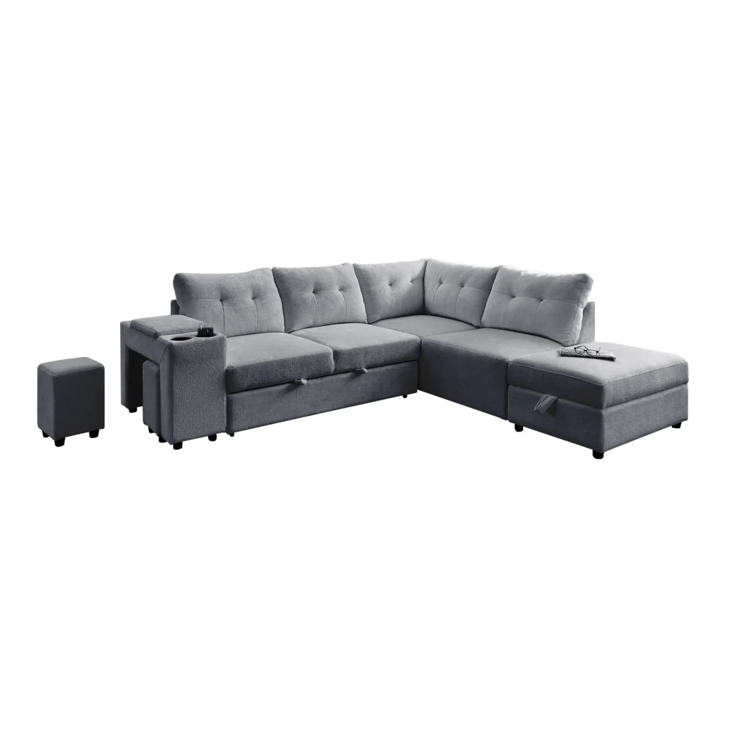 Sofá Cama Gaspar XL Gray