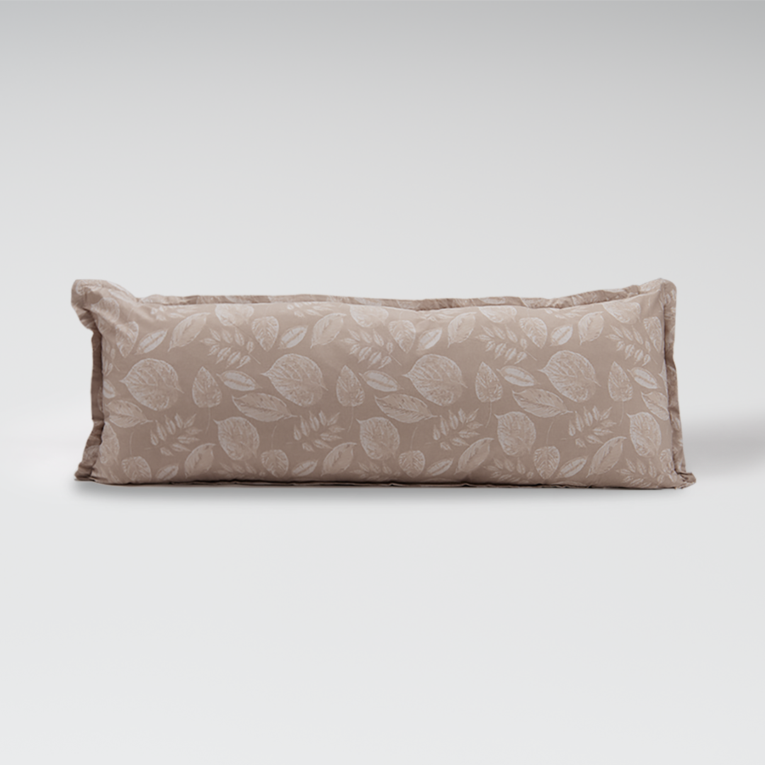 Cojín Nórdico Paloma 220 Hilos Otoño Oak 100x40 cm